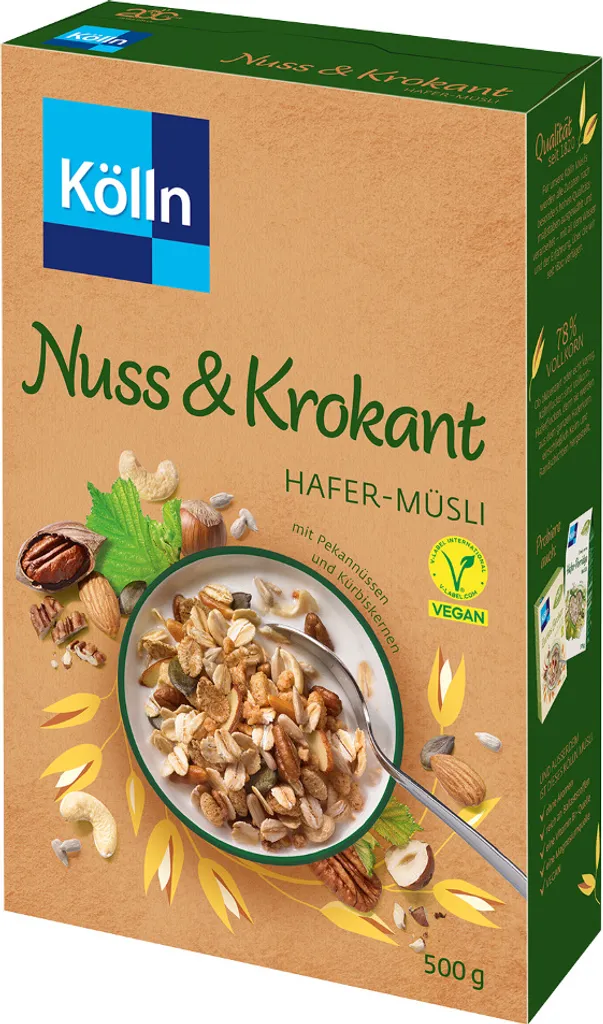 Kölln muesli nut & brittle 7x500g savings package