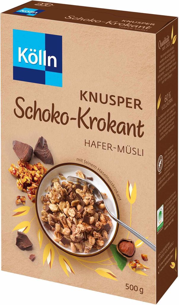 Kölln Chocolate & Crunchy Muesli 500.0 g