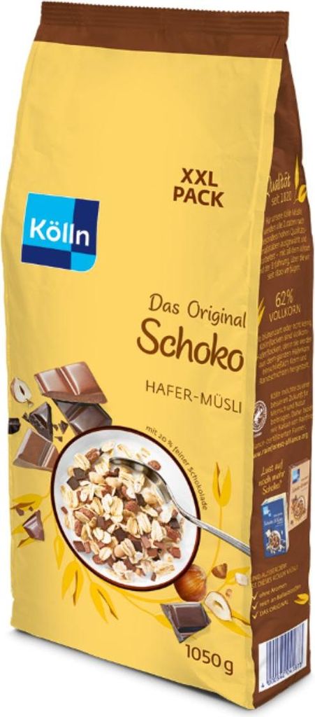 Kölln Chocolate Muesli Large Pack with 6x1050g