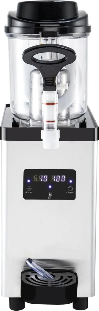 Commercial slush machine by SucceBuy, 6L single bowl, 25 cups, 705W, 220V, stainless steel frozen beverage maker for supermarkets, cafes, restaurants, bars, home use