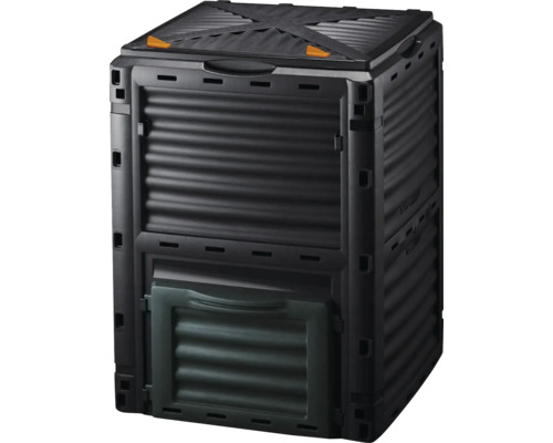 Hornbach Composter approx. 300 l 61 x 61 x 83 cm black