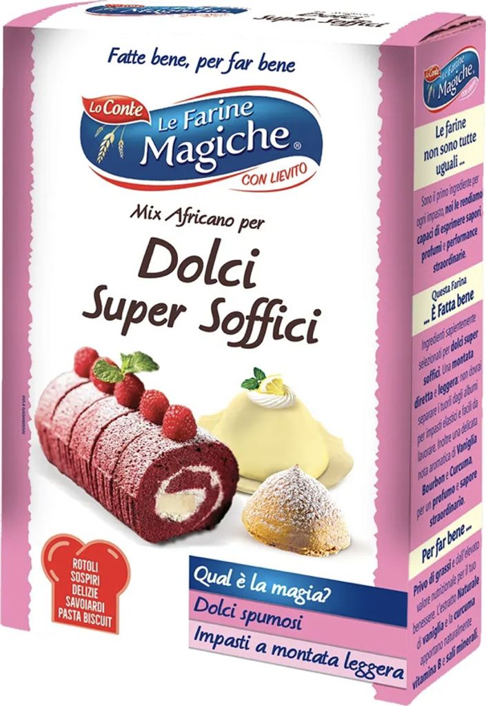 Pastry flour LE FARINE MAGICHE 200g - Lo Conte
