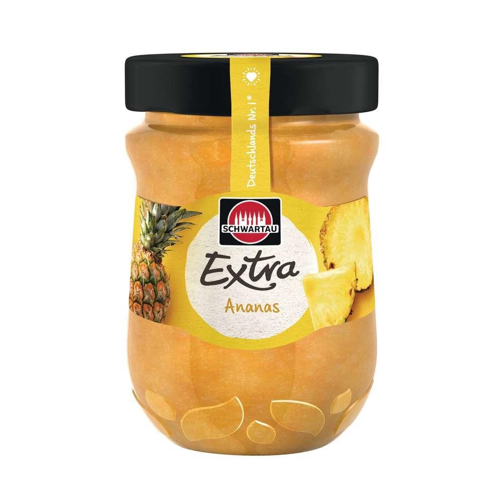 Schwartau Extra jam, pineapple