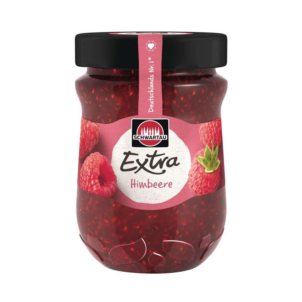 Schwartau Extra jam, raspberry