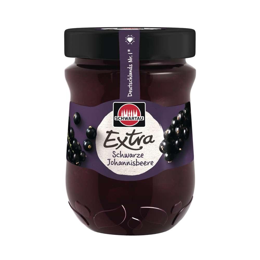 Schwartau Extra jam, black cherry