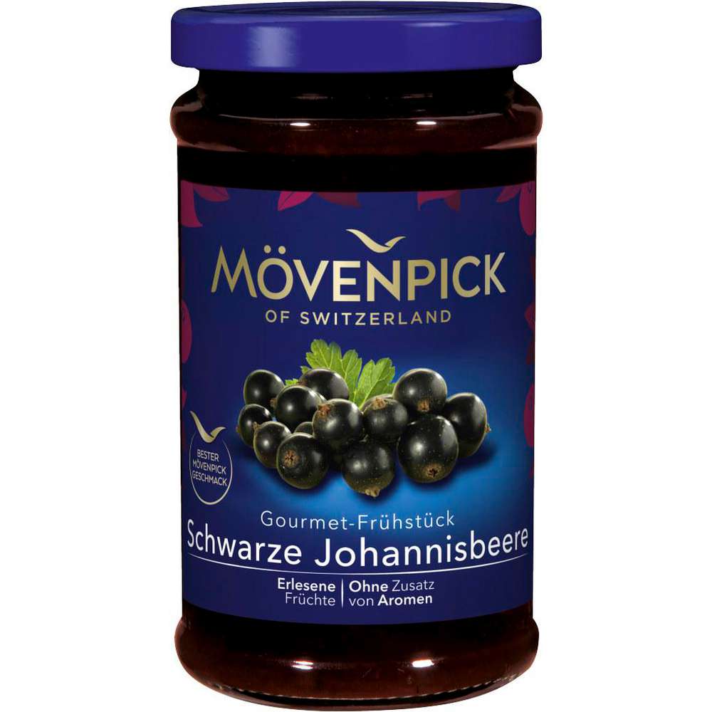 Mövenpick Gourmet Breakfast Jam, Blackcurrant
