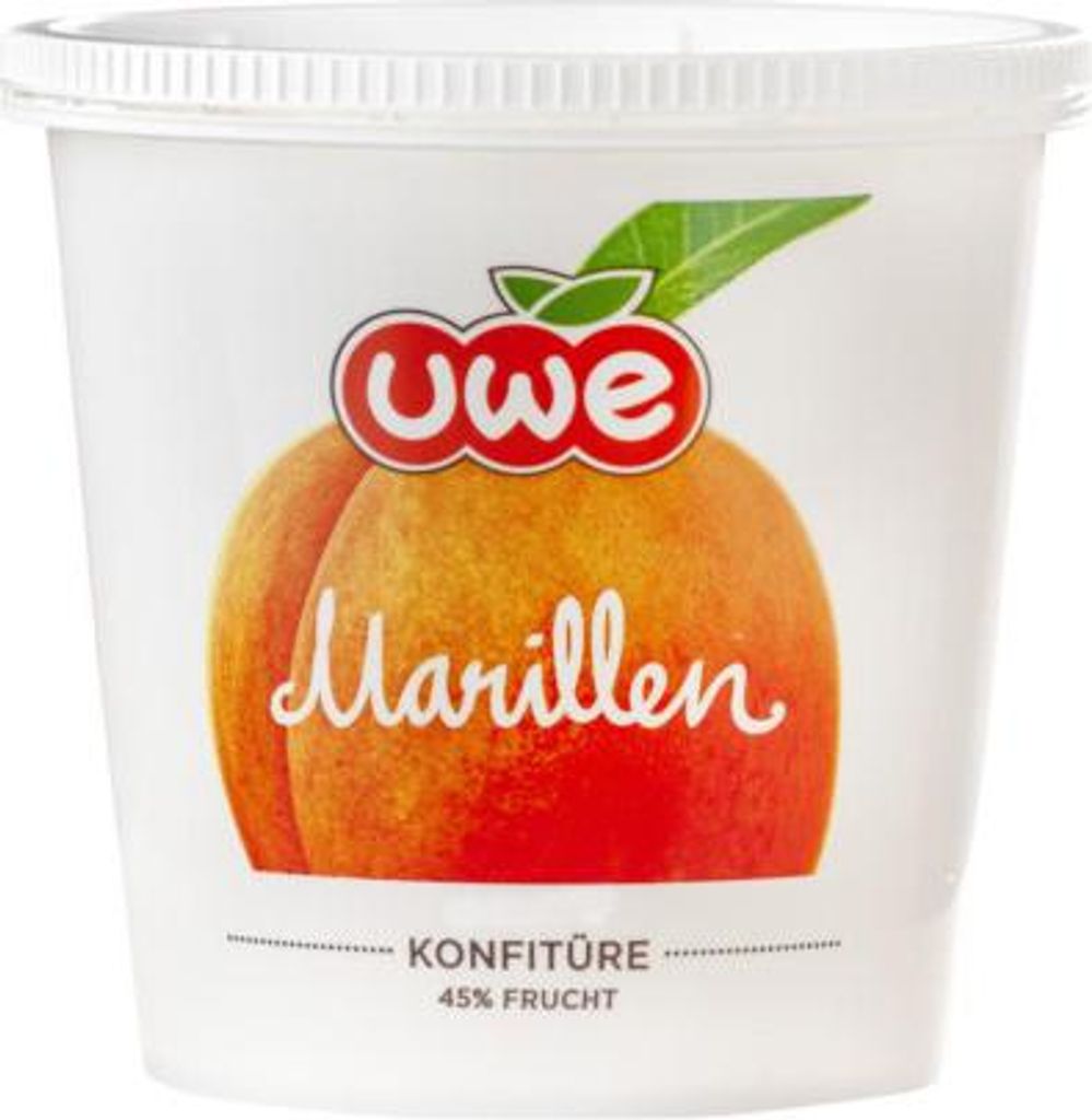 Unterweger Konfitüren UWE Apricot jam 45% 700g from Unterweger Jams UWE