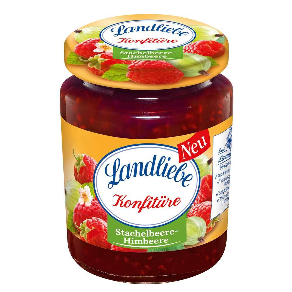 Landliebe Gooseberry-raspberry jam