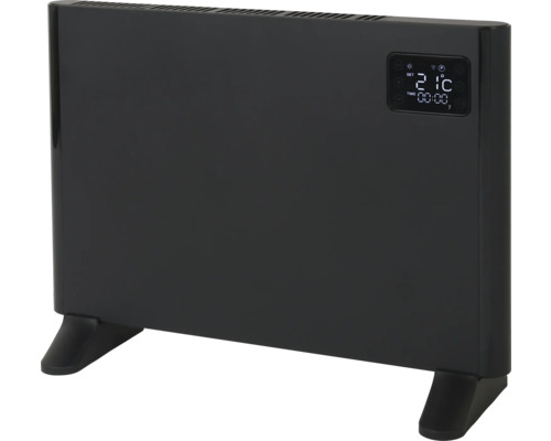Convector Eurom Alutherm 1000 45.8x61.5x9 cm 1000 watts with WiFi and remote control black