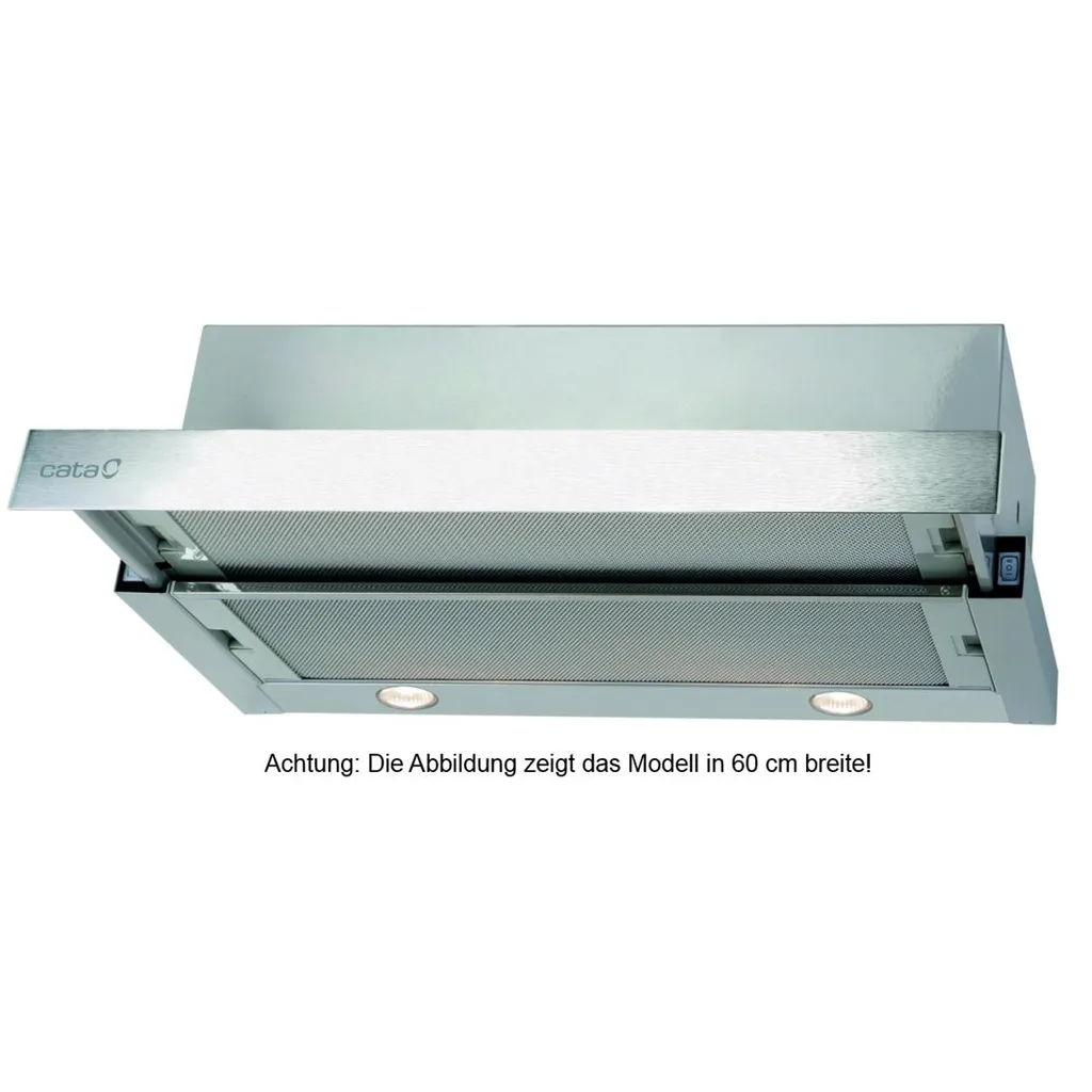 Conventional chimney Cata 2094305 90 cm 340 m³/h 45.5 dB 100W Silver-colored steel E