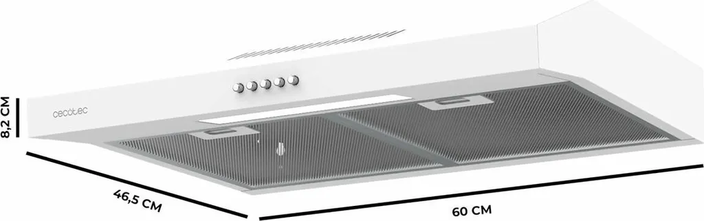 Conventional chimney Cecotec Bolero Flux CM 602200 White