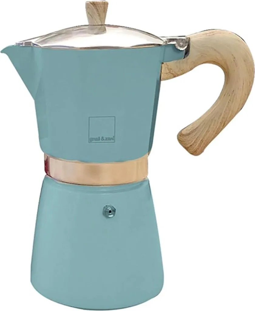 Copy of Gnali & Zani | VENEZIA Espresso Maker 6 Cups, Emerald Green #1