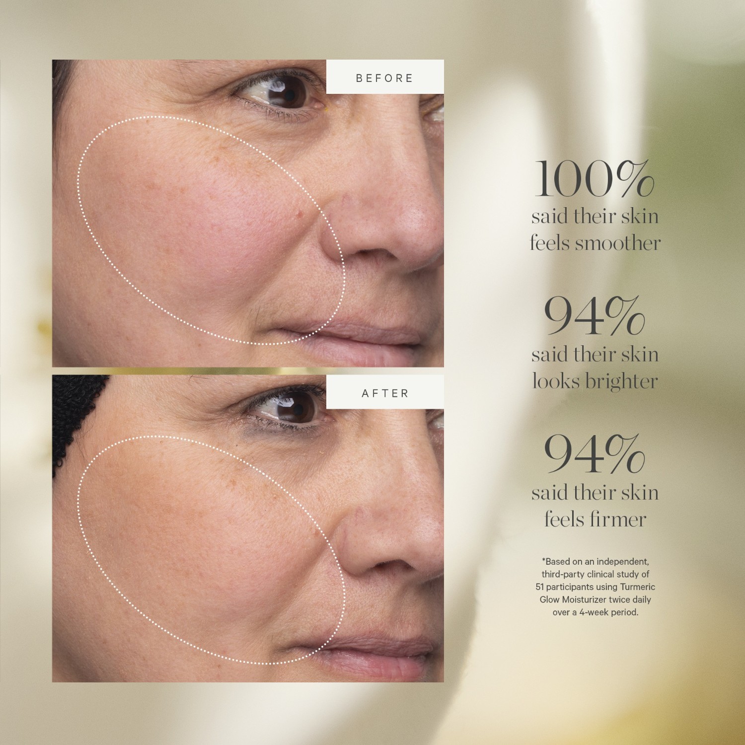KORA Organics face cream TURMERIC GLOW MOISTURIZER