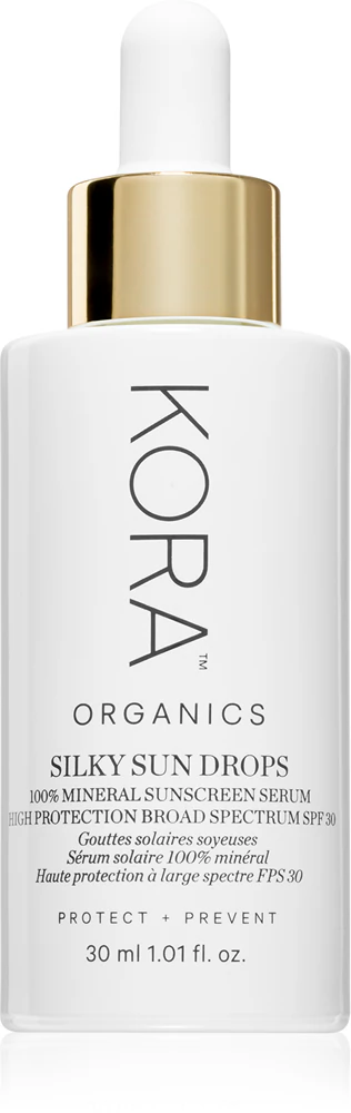 KORA Organics Silky Sun Drops Tanning Emulsion for the Face