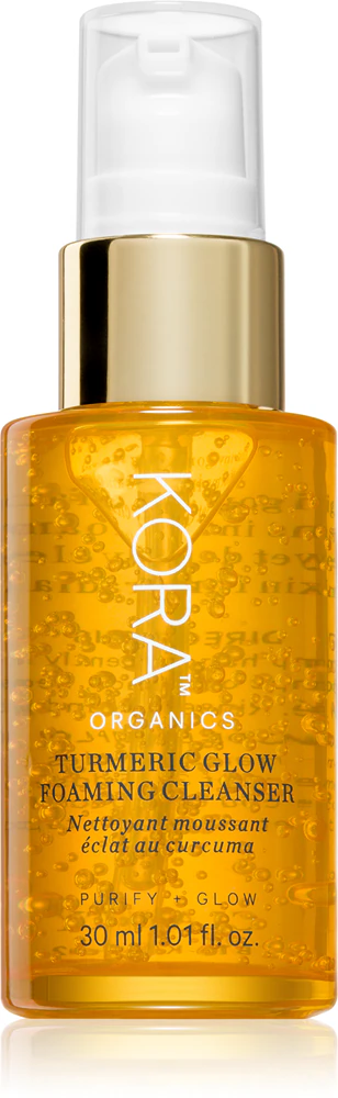 KORA Organics Turmeric Glow Facial Cleansing Foam