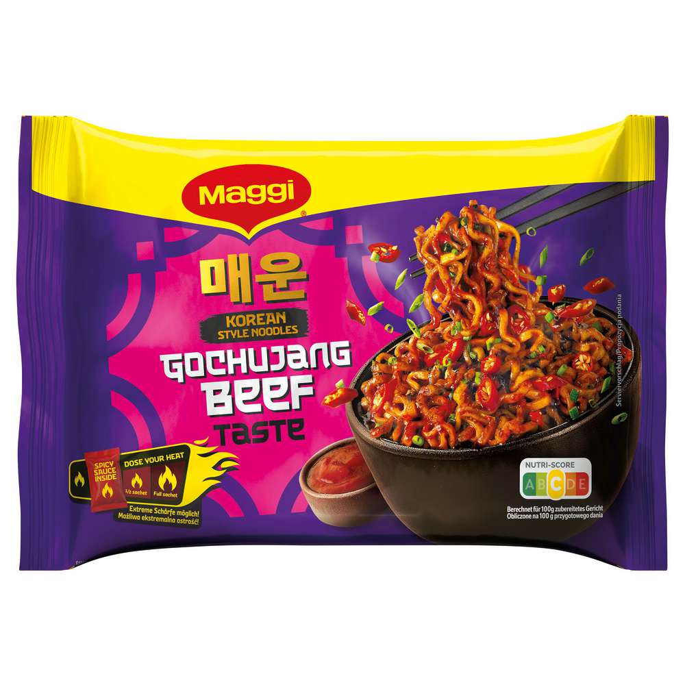 Maggi Korean Noodles Gochujang Beef 130g