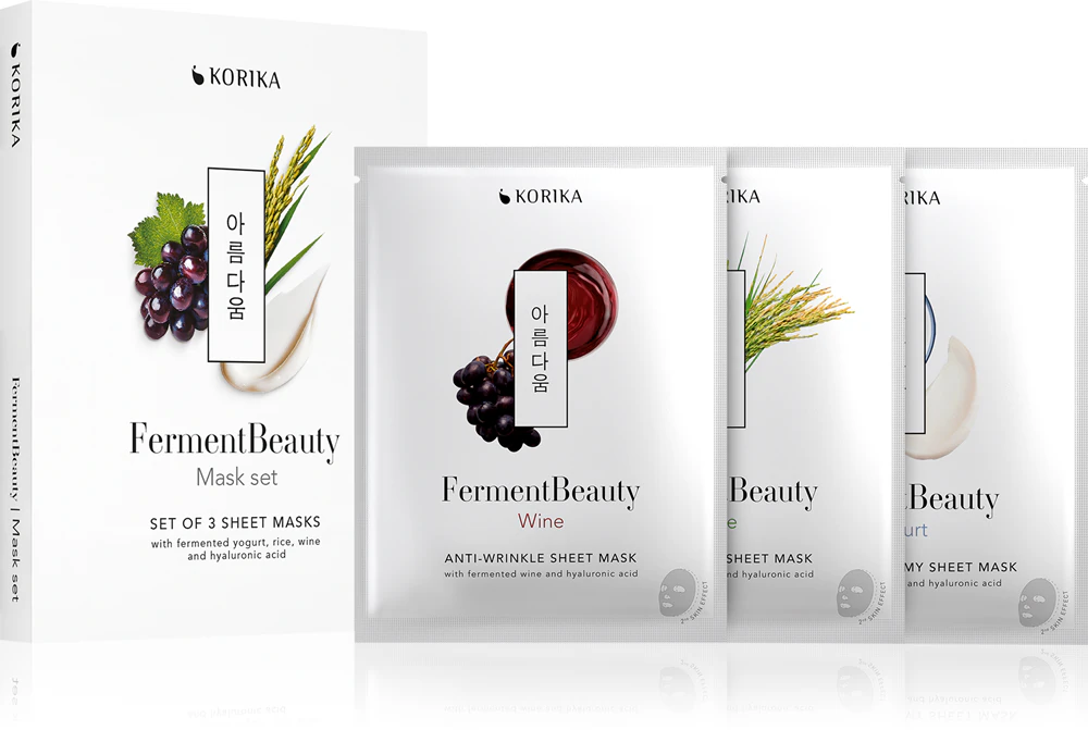 KORIKA FermentBeauty Mask Set facial mask set