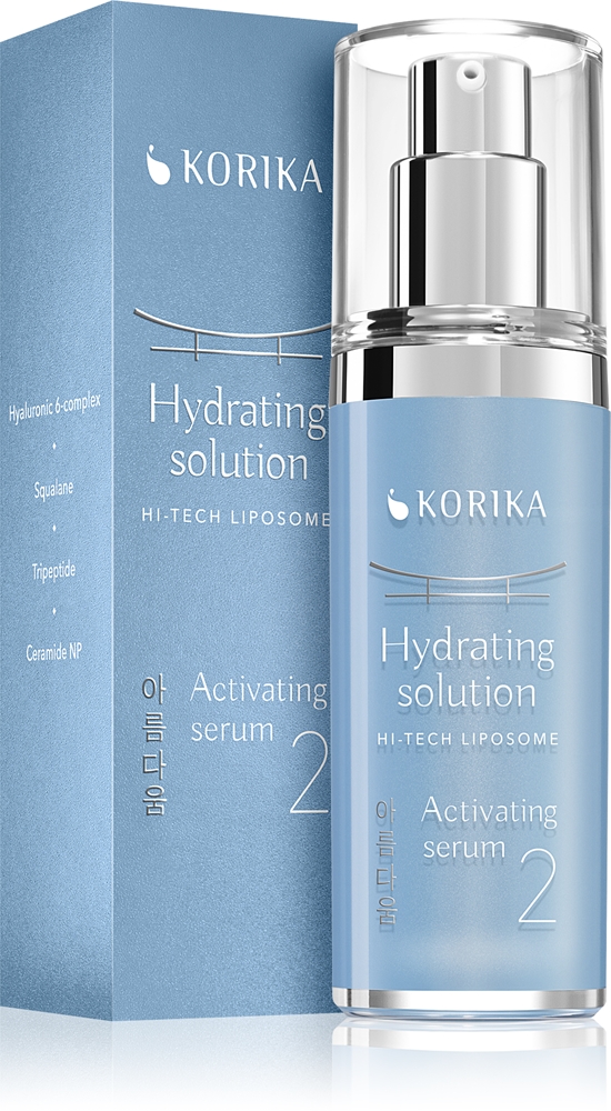 KORIKA HI-TECH LIPOSOME Hydrating solution Activating serum intensive moisturizing serum