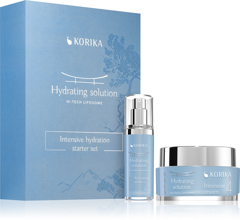 KORIKA HI-TECH LIPOSOME Hydrating solution intensive moisturizing care set