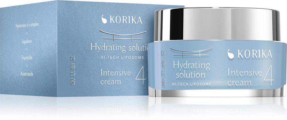 KORIKA HI-TECH LIPOSOME Hydrating solution Intensive cream Intensive moisturizing cream