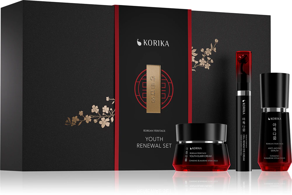 KORIKA Korean Heritage Youth Renewal Set Gift Set Against Skin Aging