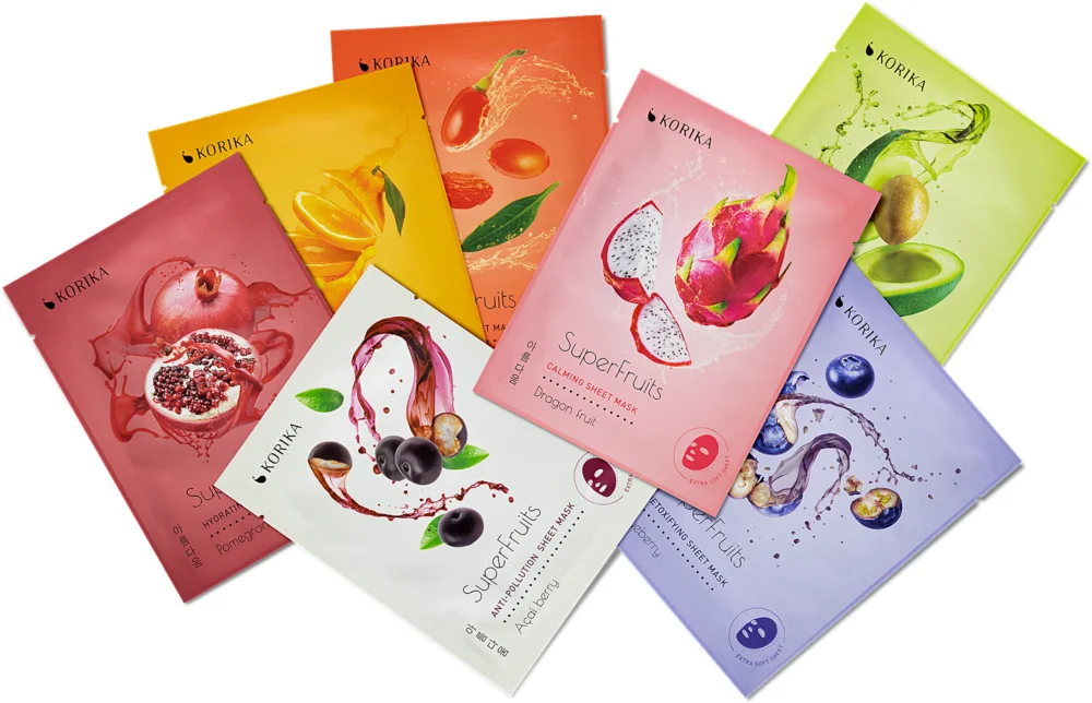 KORIKA SuperFruits Avocado - Nourishing Sheet Mask Nourishing sheet mask