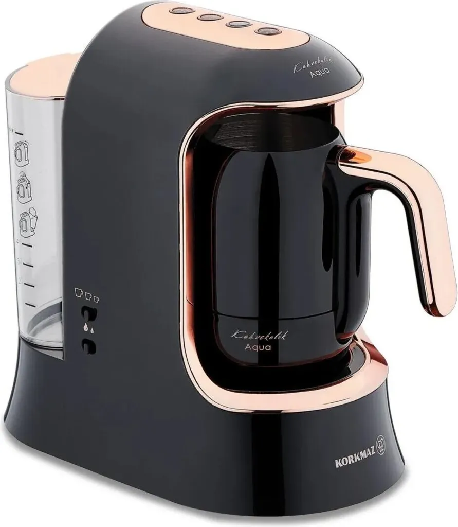 Korkmaz Kahvekolik Deluxe Aqua Mokkamaschine Coffee Machine A862-04
