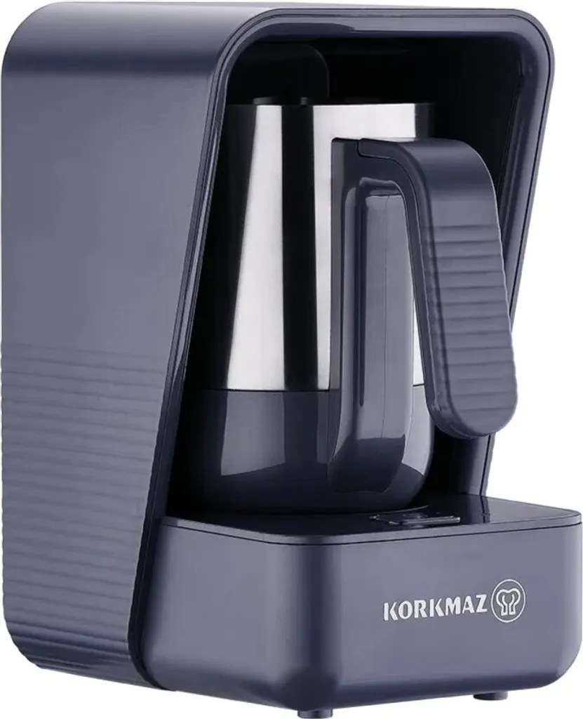 Korkmaz Mokkamaschine Moderna Grey Satin A863-01