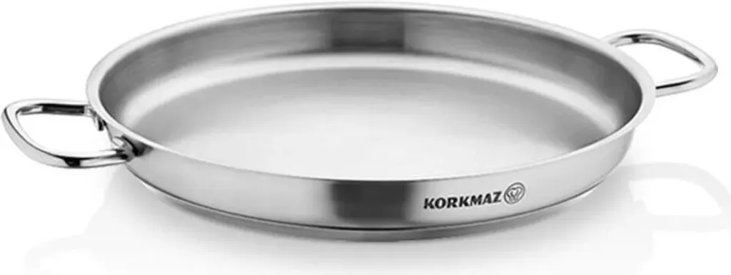 Korkmaz Proline Omelette Pans made of high-quality 18/10 stainless steel - 30 x 4 cm