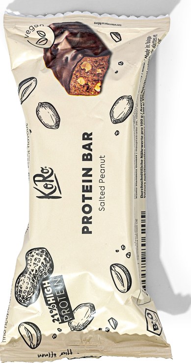 KoRo organic protein bar Salted Peanut