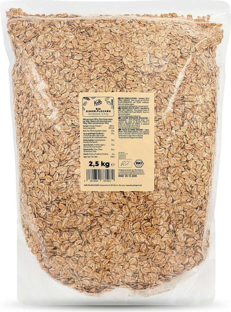 KoRo |Spelt flakes large leaf 2.5 kg