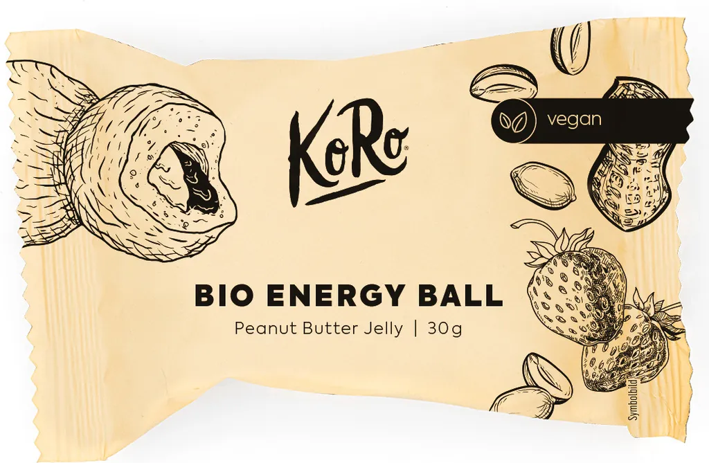KoRo | Energy Ball Peanut Butter Jelly 14 x 30 g
