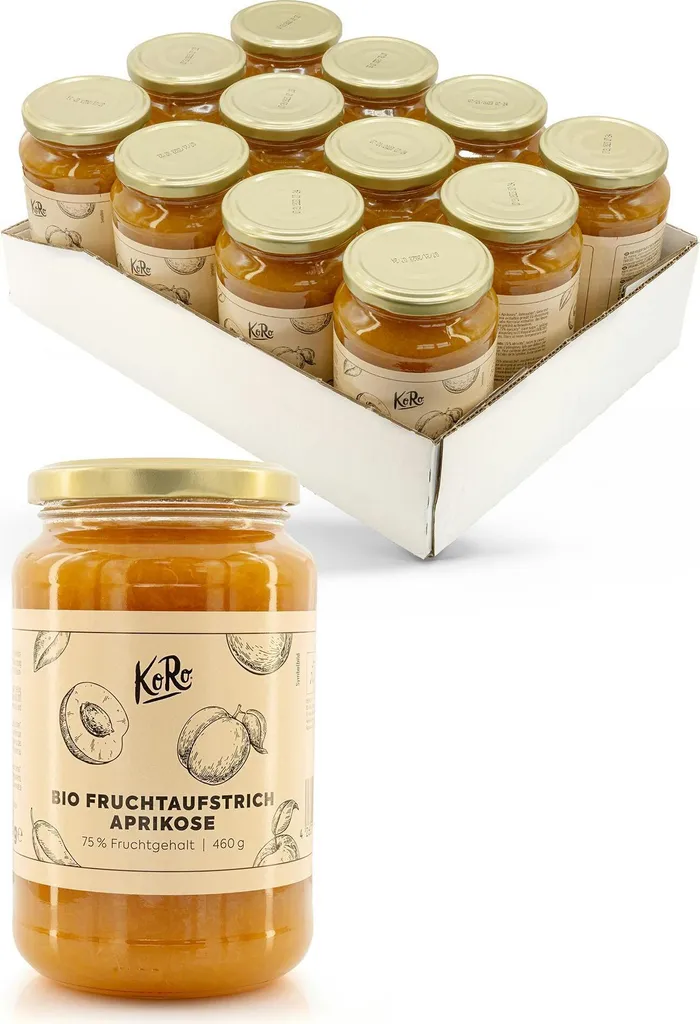 KoRo | Apricot Fruit Spread 12 x 460 g