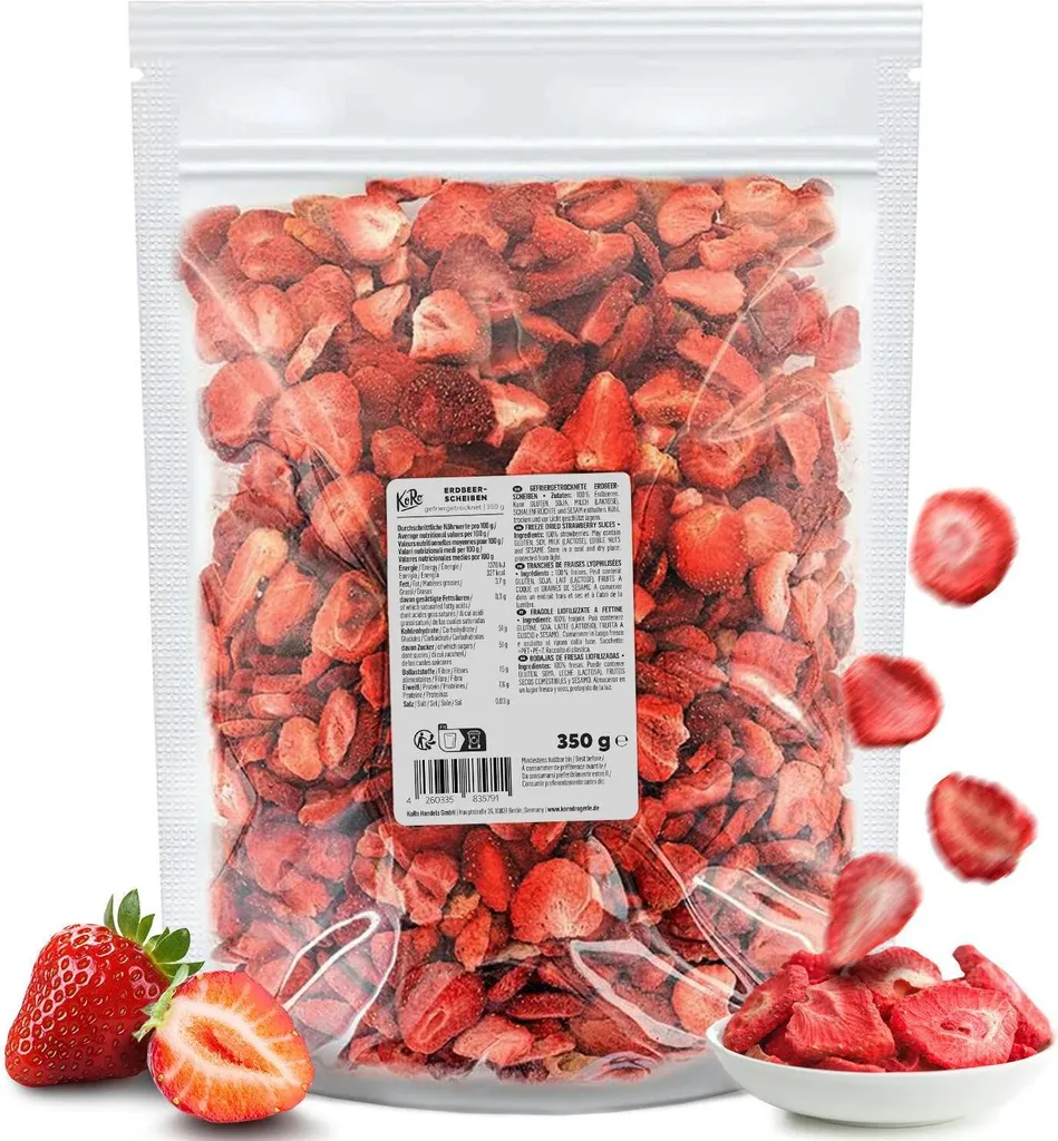 KoRo | Freeze-dried strawberry slices 350 g