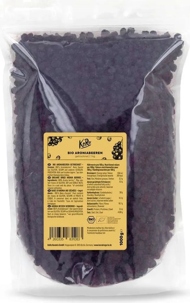 KoRo | Dried aronia berries 1 kg