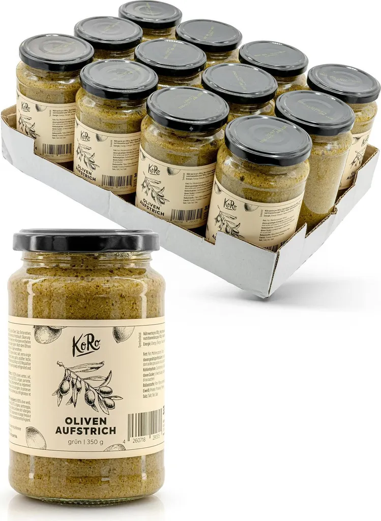 KoRo | Green Olive Spread 12 x 350 g