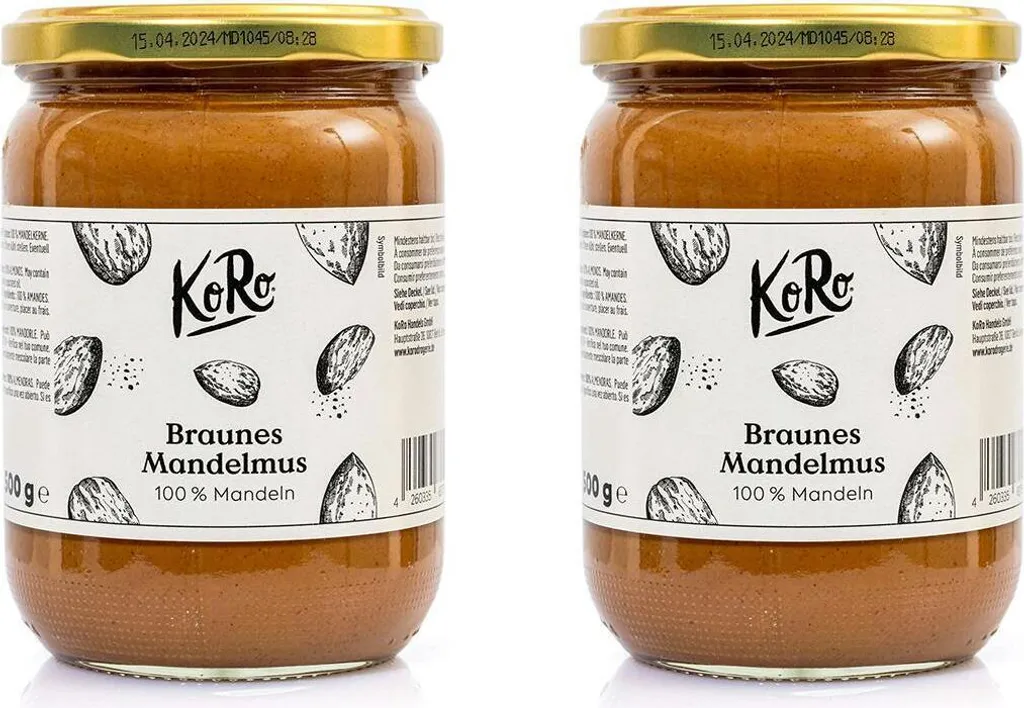 KoRo I Brown Almond Butter 2 x 500 g