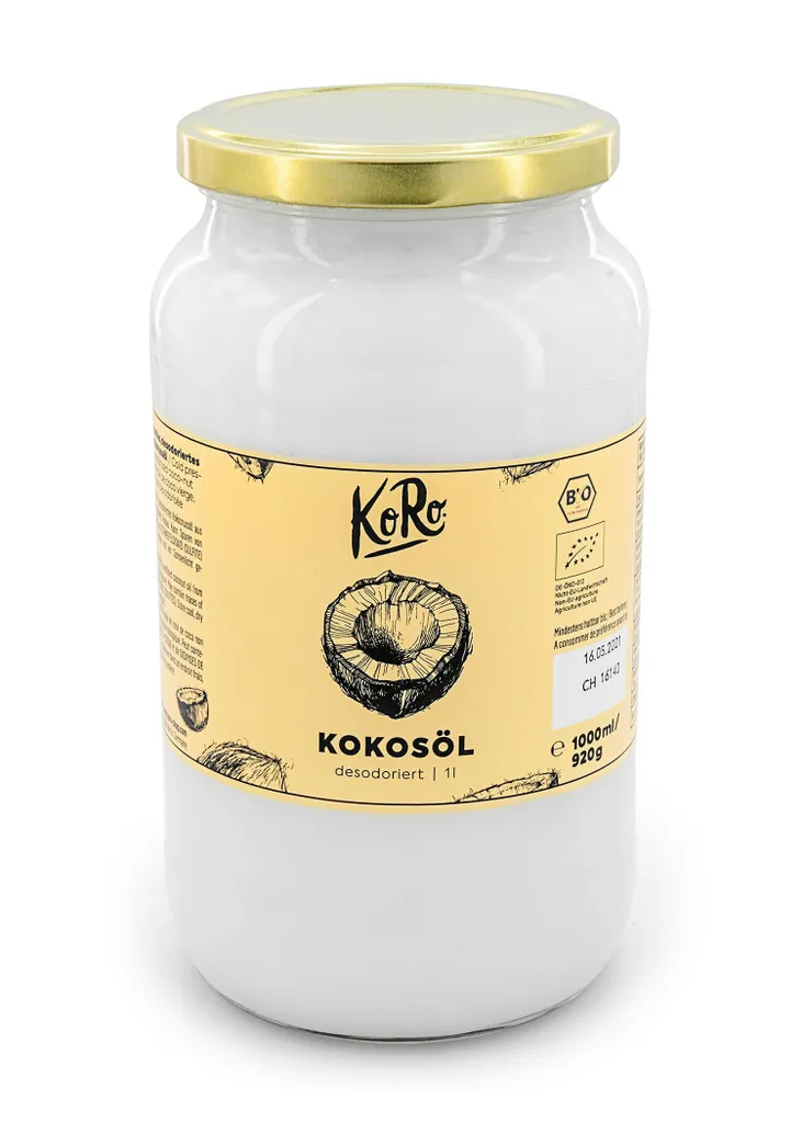 KoRo I Deodorized Coconut Oil 1 L 1000 ml