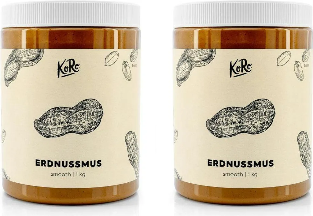 KoRo I Peanut Butter 2 x 1 kg 2000g