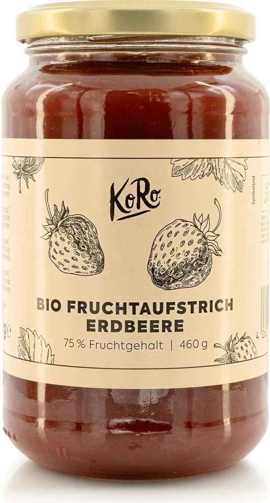 KoRo I Strawberry Fruit Spread 460 g