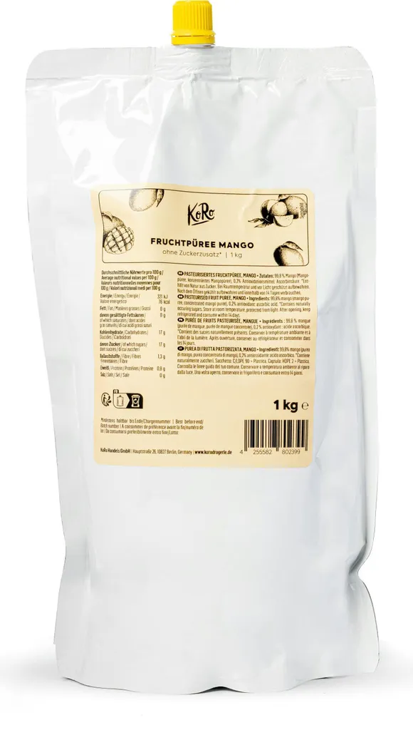 KoRo I fruit puree mango 1 kg