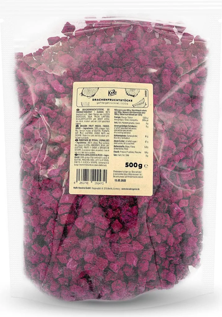 KoRo I Freeze-dried dragon fruit 500 g