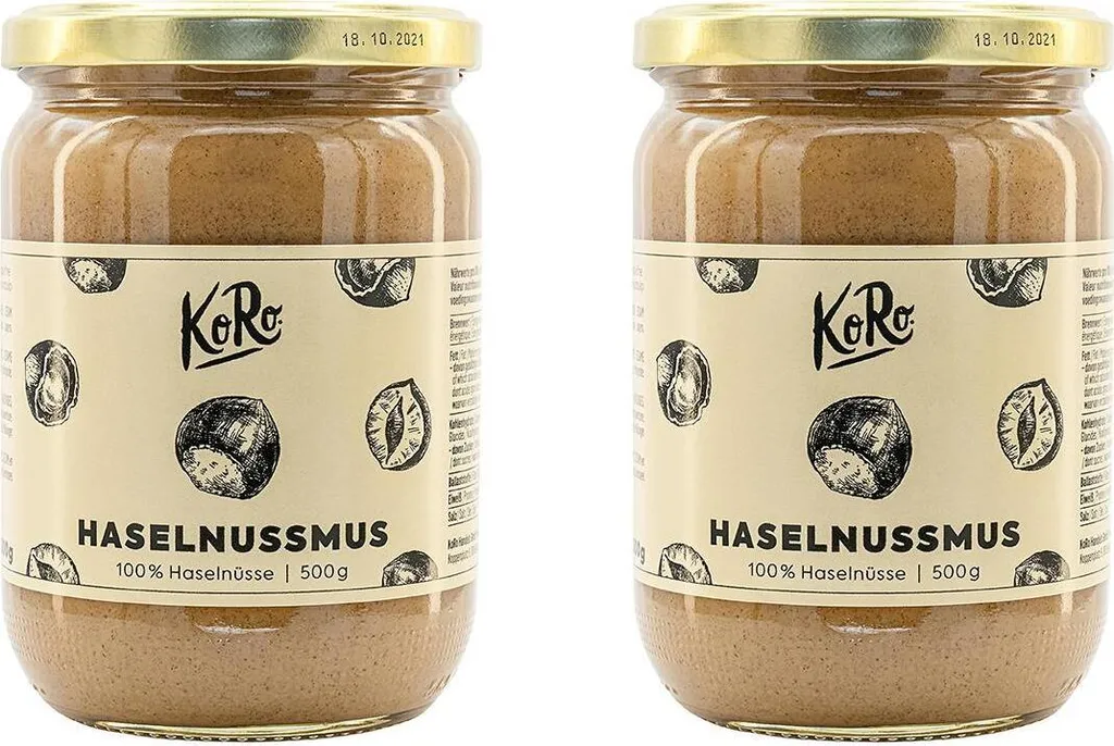 KoRo I Hazelnut Butter 2 x 500 g