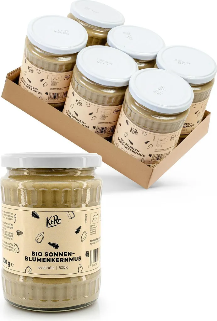 KoRo I Sunflower Seed Butter 6 x 500 g
