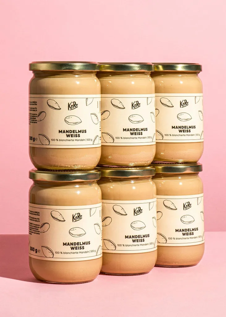 KoRo I White Almond Butter 6 x 500 g