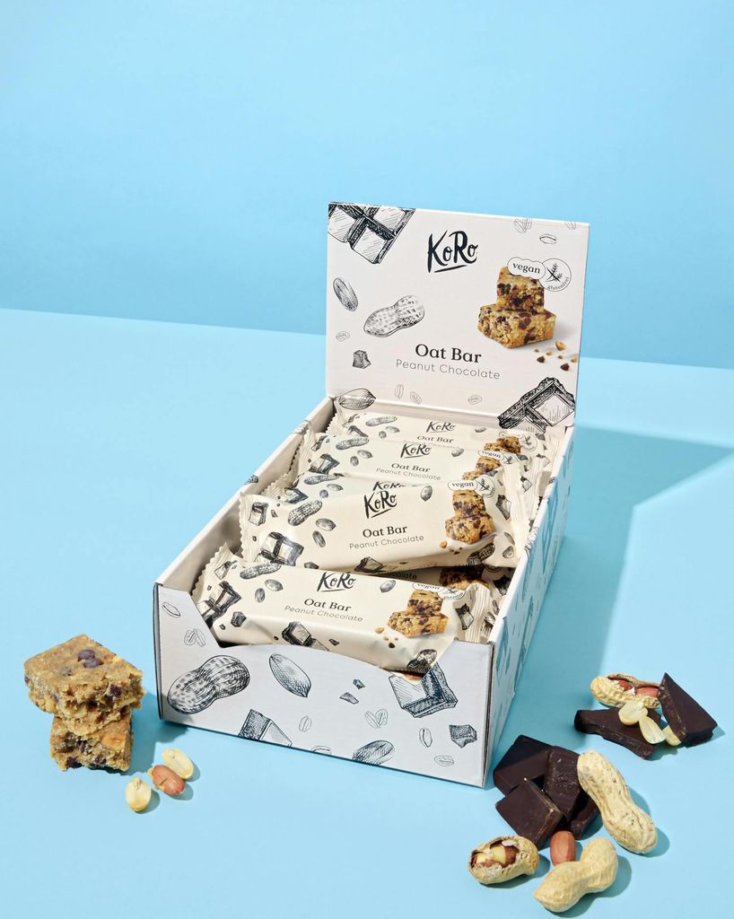 KoRo |Oat Bar Peanut Chocolate 15 x 60 g