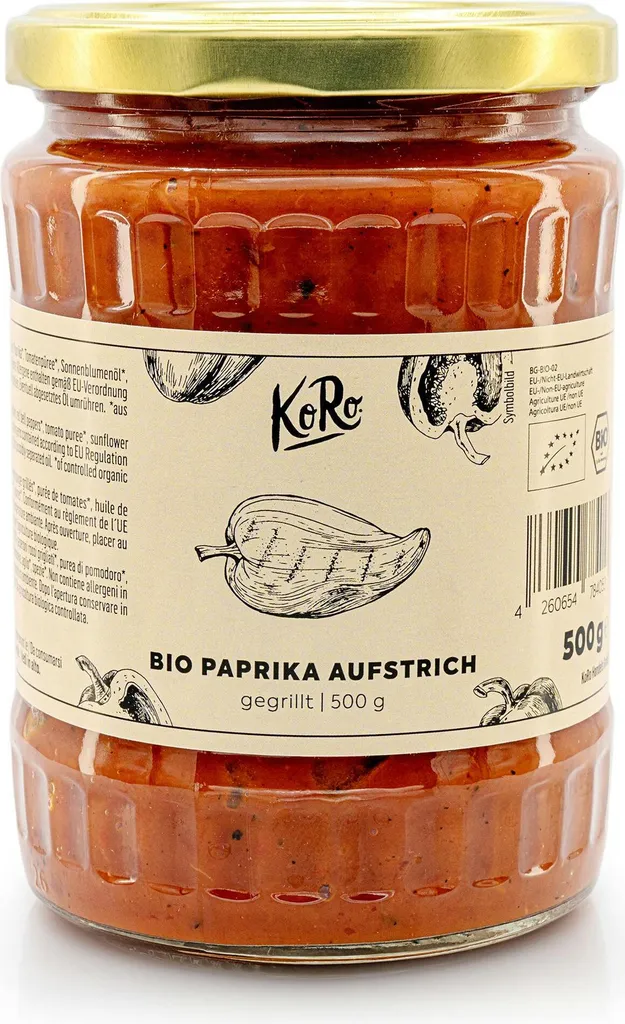 KoRo | Paprika Spread Roasted Pepper 500 g