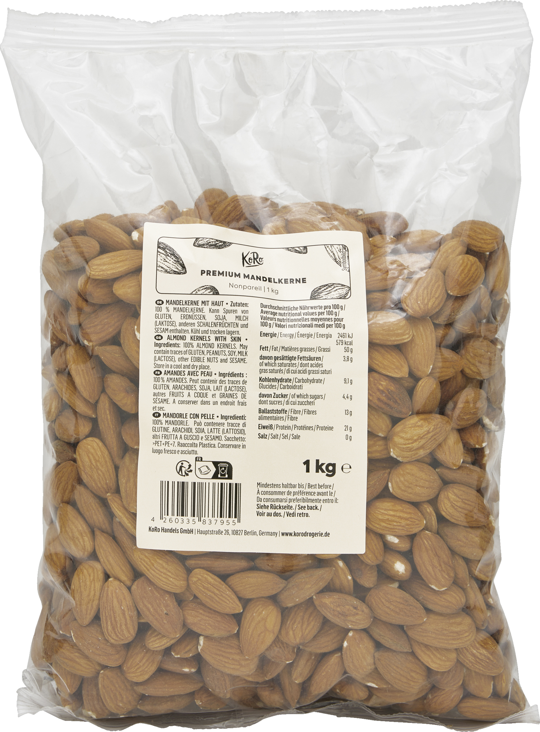 KoRo Premium Almond Kernels