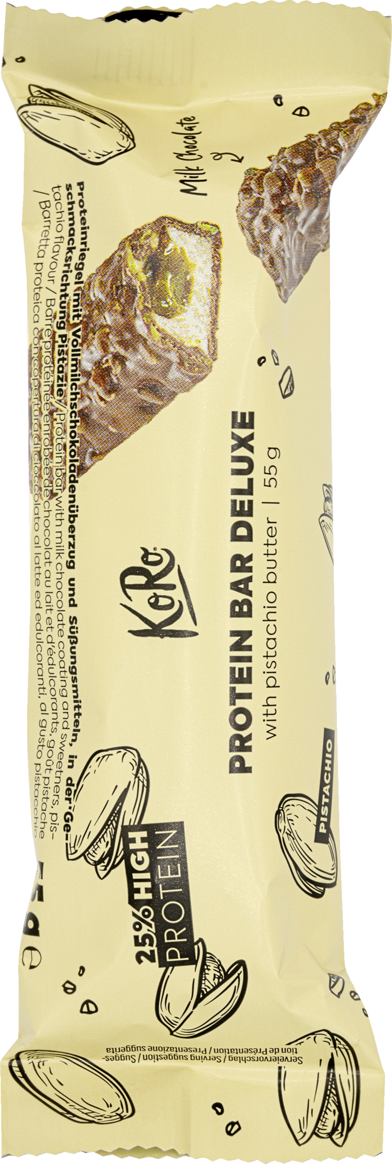 KoRo Protein Bar Deluxe Pistachio Butter 55g
