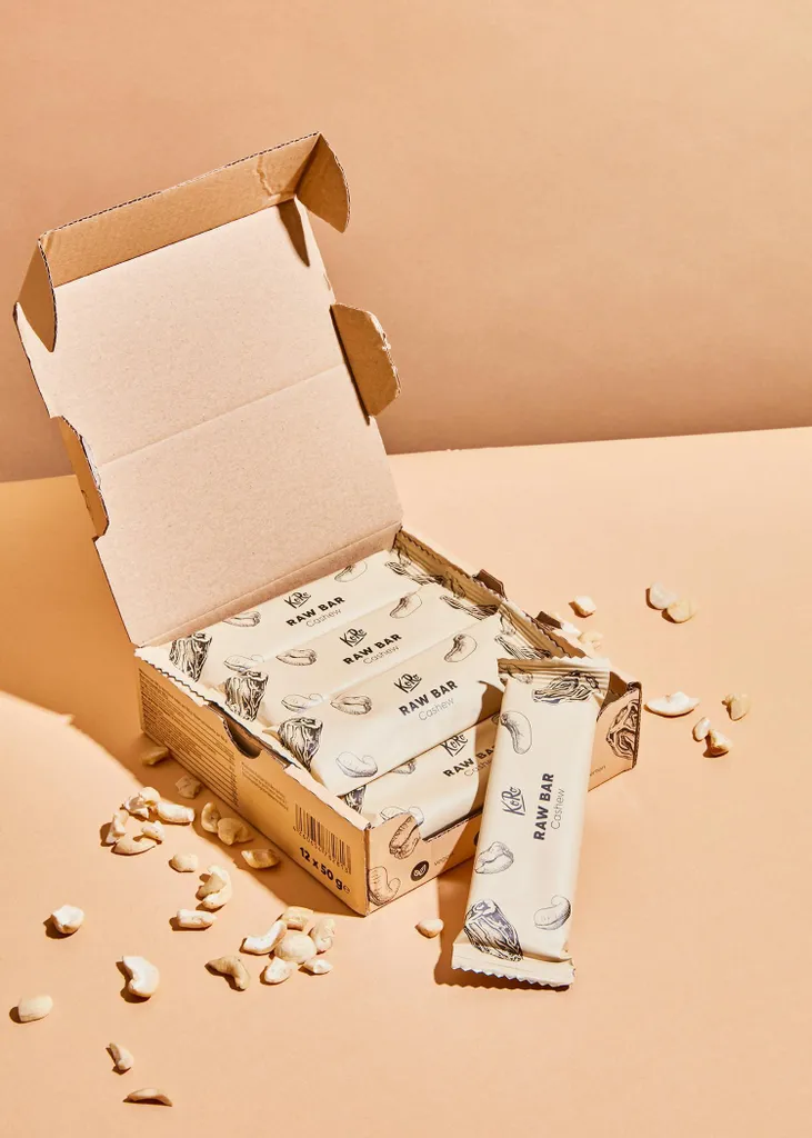 KoRo | Raw Cashew Bars 12 x 50 g